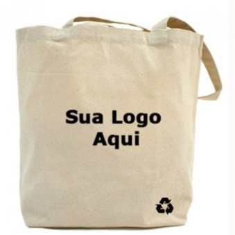 Ecobag em tecido 100 %  algodão 
