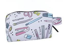 Estojo Escolar em nylon 600 Sublinado