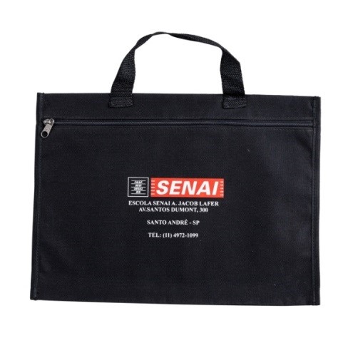 Pasta A4 com  alça  - Personalizada 